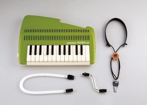 Suzuki 25keys Keyboard Recorder Andes 25F, Green - Image 3