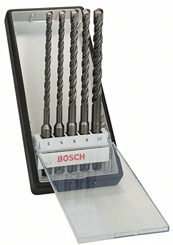 Bosch 2607019928 Hammer Drill Bit Set (5-Piece), multicoloured