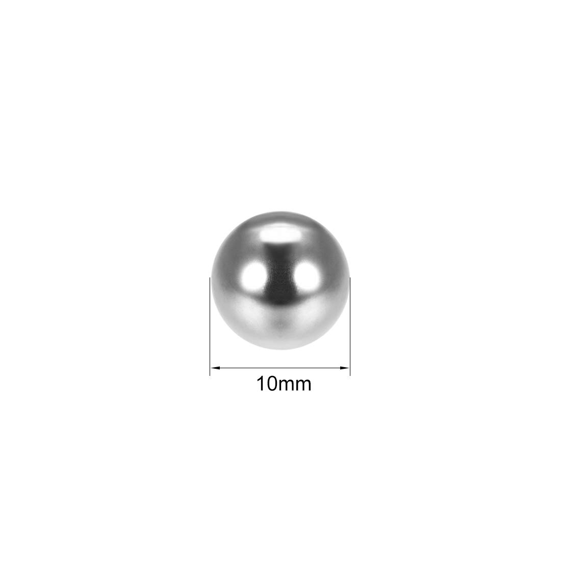 sourcing map 10mm Precision Chrome Steel Bearing Balls G25 30pcs, 10mm (30pcs) - Image 2