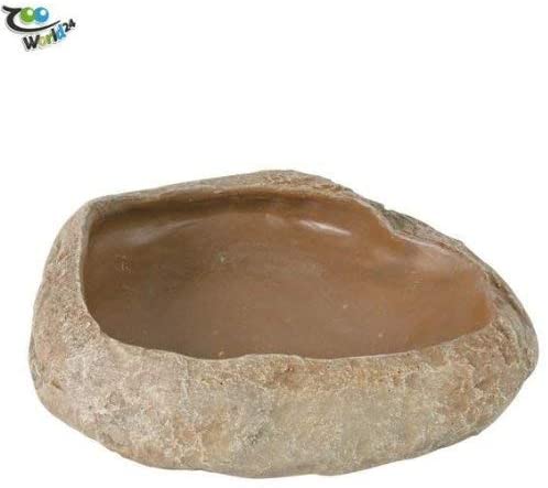 Trixie 76181 Water and food bowl, reptile 11 × 2.5 × 7 cm, Beige, 11 x 2.5 x 7 cm - Image 2