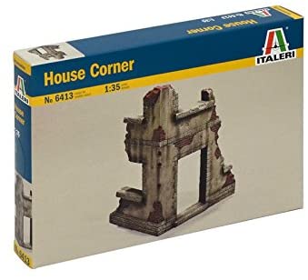 ITALERI 1:35 - House Corner, Unpainted, 1/35 scale