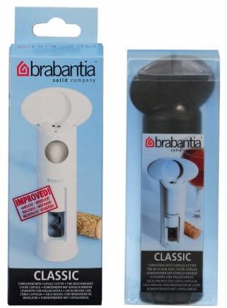Brabantia 297625 Classic Corkscrew - White , 20 x 8 x 6 cm, 1 Unité (Lot de 1) - Image 2