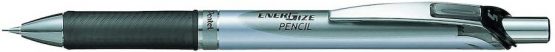 Pentel BL77-AO EnerGel Gel Rollerball Pen + PL75-AO EnerGize Mechanical Pencil Set of 6 Gel Rollerball Pens Black + 1 Mechanical Pencil 0.5 mm/HB - Image 3