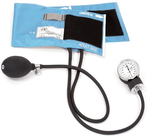 NCD Medical Blood Pressure Sphygmomanometer Cuff Sky Blue, Ciel Blue, Adulte