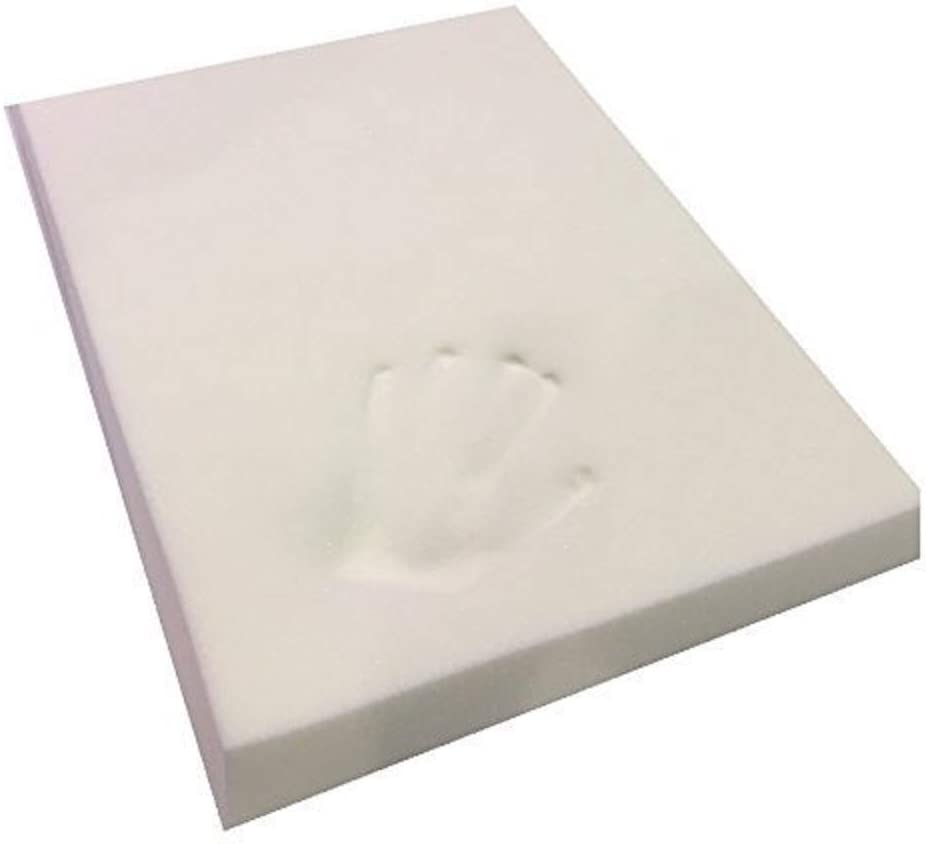 Southern Foam Memory Off-Cut for Dog Beds and Cushions 60 x 90 x 7.5 cm, Yellow, 60 x 90 x 7.5 cm (L x W x H)