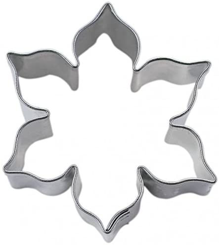 Staedter Daffodil Cookie Cutter, 4.5 cm, Stainless Steel, Silver