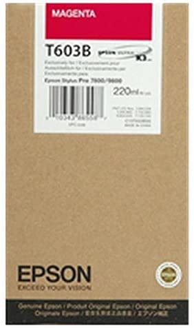 Epson Ink Cartridge for Stylus Pro 220 ml, Magenta, Genuine, 1
