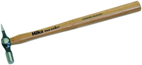Hilka 54202708 Cross Pein Hammer Hickory Shaft Pro Craft