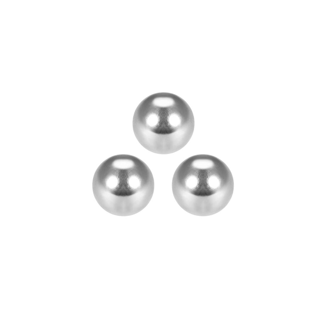 sourcing map 20mm Precision Chrome Steel Bearing Balls G25 3pcs, 20mm (3pcs)