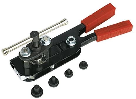Sealey Ak5063 Pipe Flaring Tool Kit, White, 111mm x 262mm x 77mm