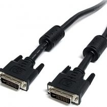 StarTech Dual Link DVI-I Cable - 20 ft - Digital and Analog - Male to Male Cable - Computer Monitor Cable - DVI Cord - DVI to DVI Cable (DVIIDMM20)