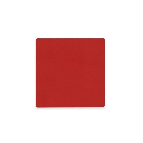 MagFlex 75x75mm Flexible Magnetic Sheet - Gloss Red Dry-Wipe (Pack of 50)