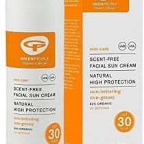 Green People Scent Free Facial SPF30 Sun, Cream, Unscented, 50 Millilitre