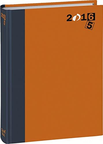Quo Vadis Tropika 542085Q School Diary 12 x 17 cm Orange, Arancio