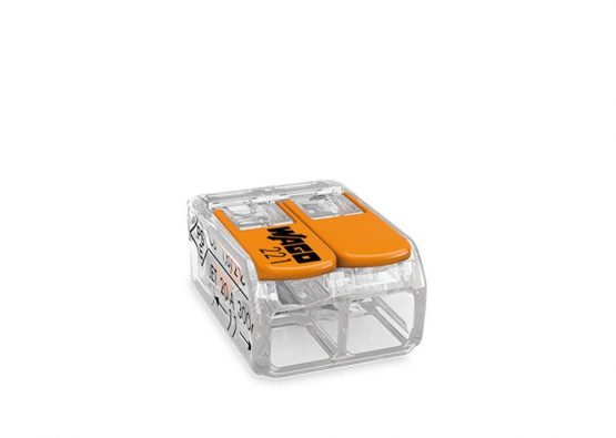 WAGO® Terminal 2 Conductor 4mm² Connection Terminal with Lever 221-412 (Pack of 16) - Image 2