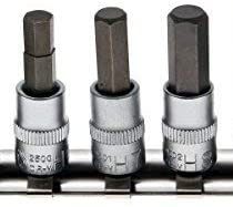 BGS 2161 | Bit Socket Set | 6.3 mm (1/4") Drive | internal Hexagon 4 - 12 mm | 7 pcs.