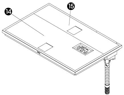 Askoll AB350032 Lid Lighting and Cover Black Filter Pure L, L (Pack of 1) - Image 3
