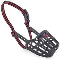 Ancol Plastic Muzzle Size 1 14x6.5cm, clear