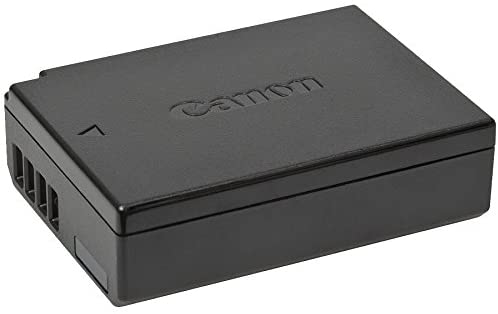 Canon LP-E10 Genuine Battery Pack - Compatible with EOS 2000D/4000D/1200D/1100D/1300D, Black