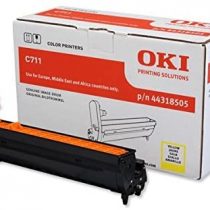 OKI C711 Laser Drum Unit Page Life 20000pp Yellow Ref 44318505