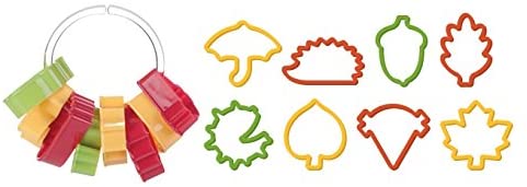 Tescoma Autumn Cookie Cutters Delicia, Assorted, 8-Piece, 25 x 13 x 3.2 cm