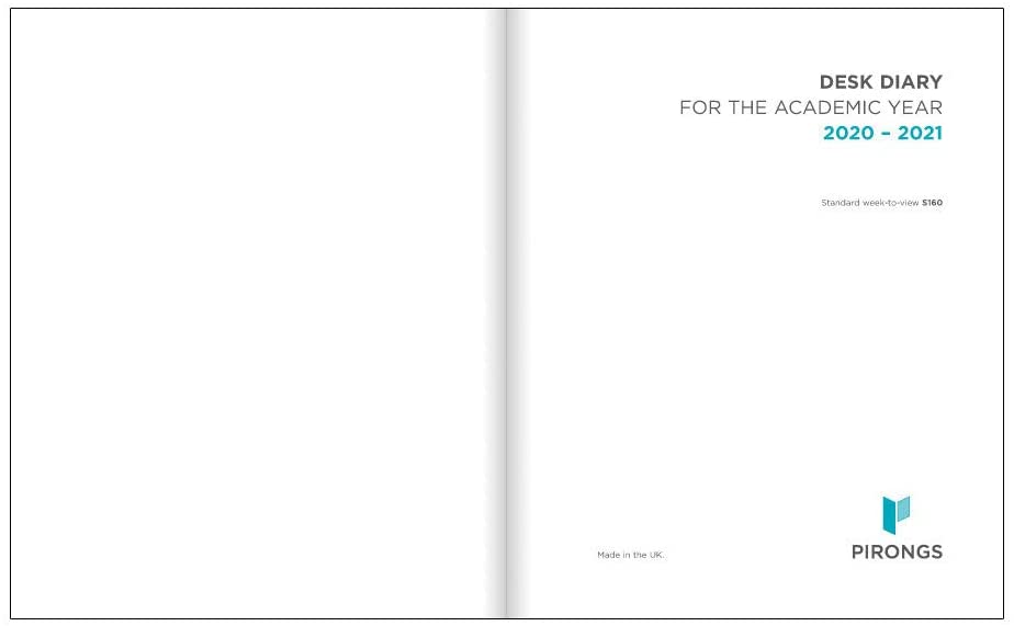 Academic Diary 2026-2027 A5 Week to View by Pirongs, Limited Edition - Image 2