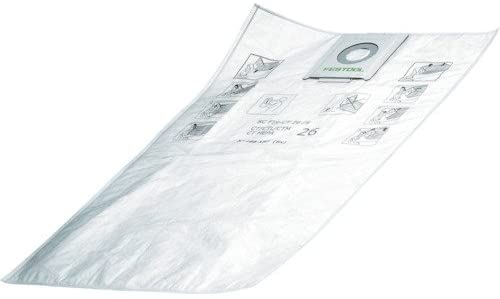 Festool SC FIS-CT 26/5 Selfclean Filter Bag, White