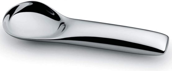 Alessi VS05 Ice Cream Scoop in 18/10 Stainless Steel Mirror Polished, Silver, 17.6 x 5.6 x 3 cm - Image 2