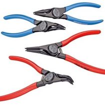 GEDORE 4-pc. Circlip pliers set, Tool set for inner and outer circlips, Straight and 90° angled, S 8000