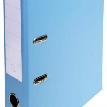 Exacompta Prem'Touch PVC Lever Arch File, 70 mm spine, 2 Ring, A4 - Light Blue