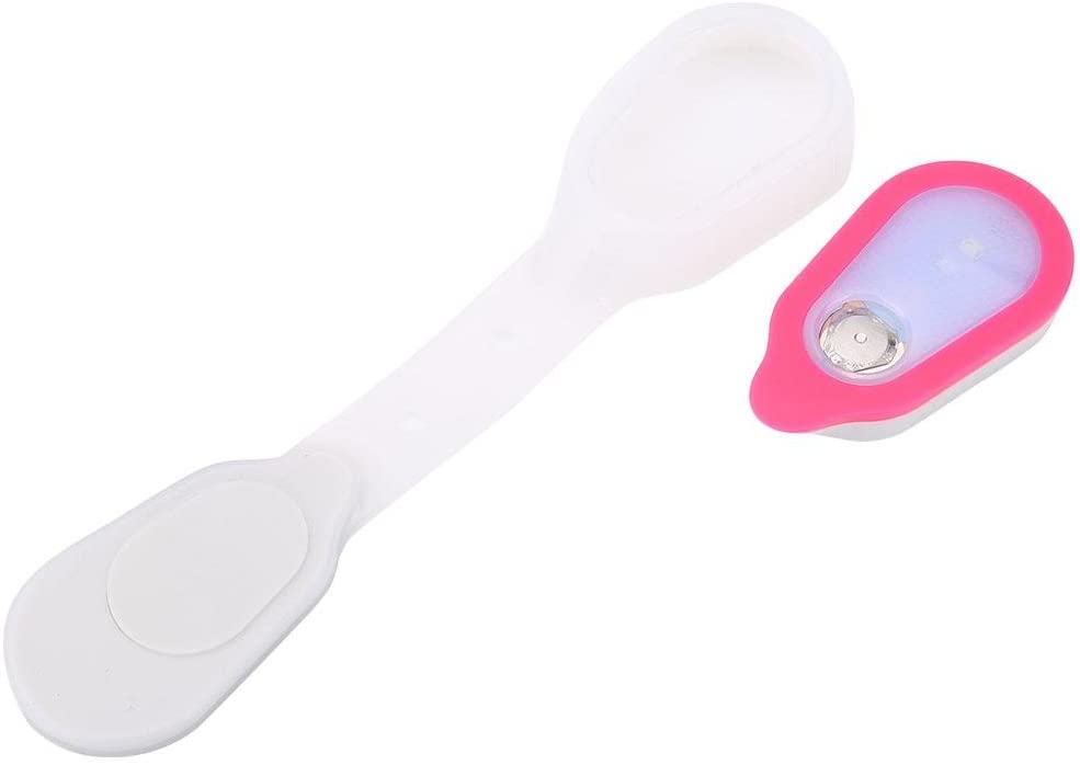 Keenso Outdoor Silicone Clip Light Safety Attach LED Clip-On Night Light (Pink), Approx. 8 x 4 x 2cm / 3.1 x 1.5 x 0.7inch - Image 4
