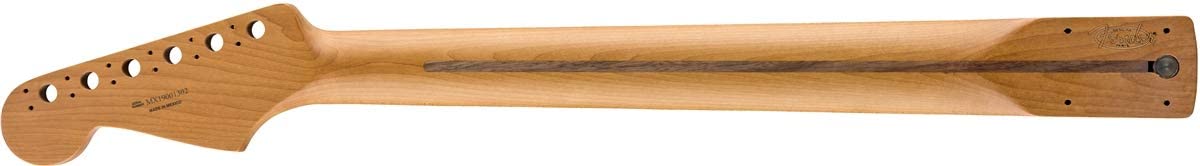 Fender Stratocaster Neck - Roasted Maple/Pau Ferro - 9.5" - 21 Frets,0990503920, Brown, 7.4 inches x 29.5 inches x 3.2 inches - Image 2