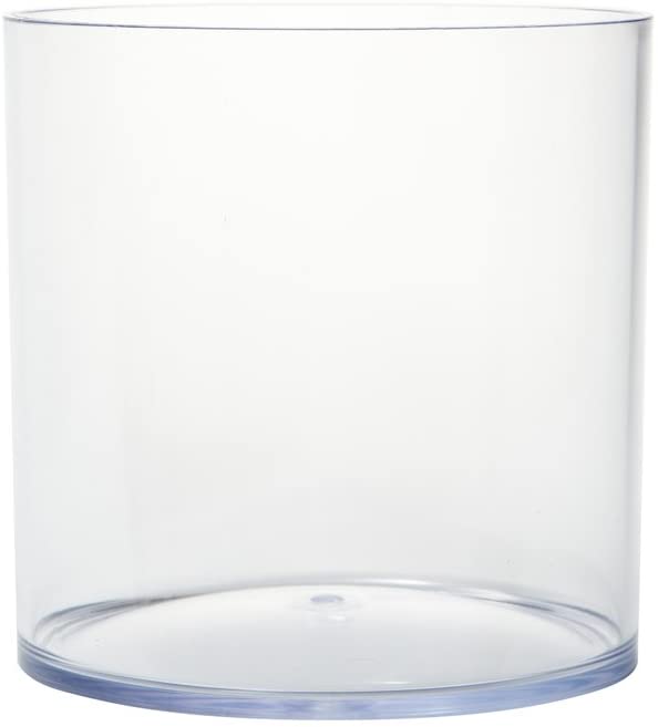 OASIS® Clear Acrylic Vase (14.5 x 15 cm) by Smithers Oasis, 1 confezione