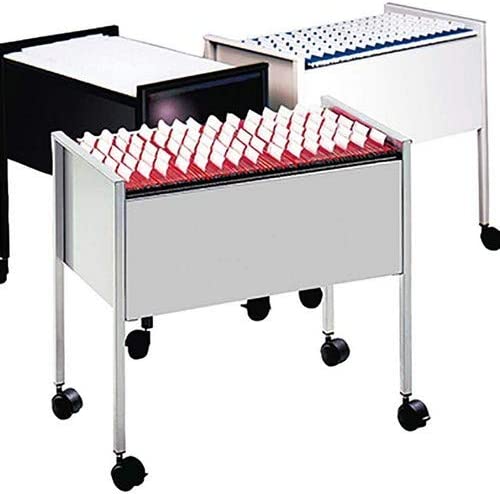 Durable Eco Suspension File Trolley 100 Duo, Black, 760 x 592 x 425 mm - Image 2