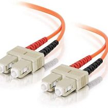 C2G 3m Fibre/Fiber Optic Cable for Fast Ethernet, Fiber Channel, ATM and Gibabit Patch Cable LSZH SC/SC Duplex Multimode Multimode 62.5/125 MM