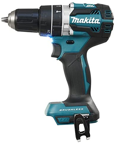 Makita DHP484Z 18V Li-Ion LXT Brushless Combi Drill - Batteries and Charger Not Included, Blue, SMALL