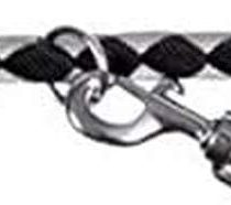 Trixie 14361 Cavo V-Leads, L-XL: 2 m/ 18 mm, Black/Silver