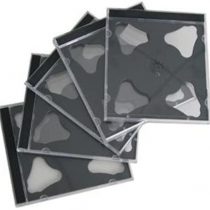 LINDY Double CD Case, 5 Pack