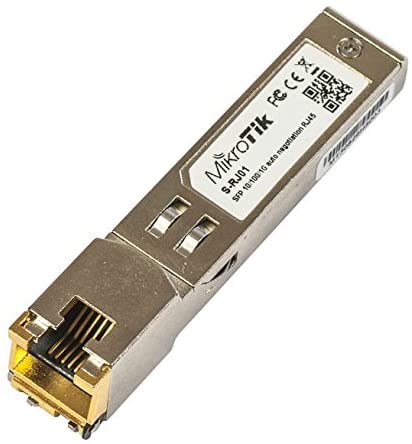 Mikrotik S-RJ01 network switch module - network switch modules (Gigabit, 0-85 °C, RoHS), Silver