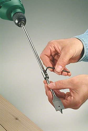 Bosch 2608595422 152 mm Self-Cut Speed Flat Drill Bit Extension, Silver, 152mm - Image 3