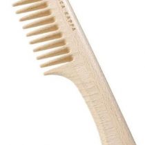 Acca Kappa Beech Wood Comb with Handle