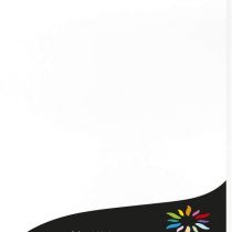 Clairefontaine Pollen Coloured Paper, A4, 120 g - White, Pack of 50 Sheets