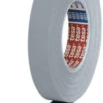 tesa extra Power Perfect Fabric Tape Fabric-Reinforced Ductape for Crafts, Attaching, Reinforcing and Labelling Grey 50 m x 19 mm