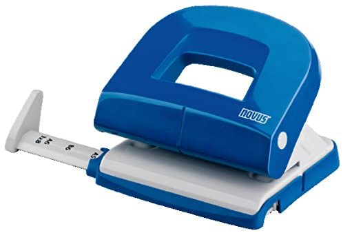 Novus E 216 16 Sheet Capacity Hole Punch - Blue/ Grey - Image 2