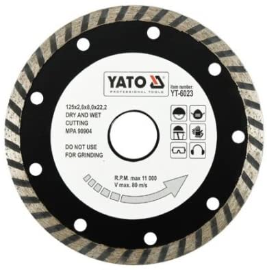 YATO YT-6023 - Diamond Disc "Turbo" - 125mm