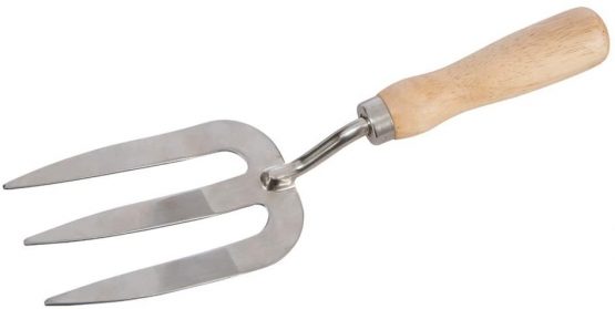 Silverline Stainless Steel Hand Fork 270mm