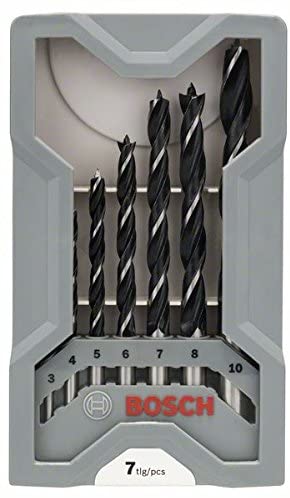 Bosch 2607017034 Professional 7-Piece Robust Line Brad Point Drill Bit Set (for Wood Accessories for Drill Drivers) - Image 2