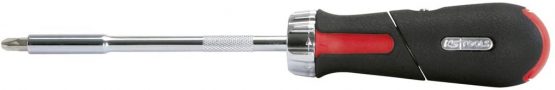 KS Tools 159.2051 1/4" Revolver ratchet bit screwdriver, 7 pcs