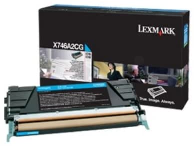 Lexmark X746/X748 Toner Cartridge - Cyan