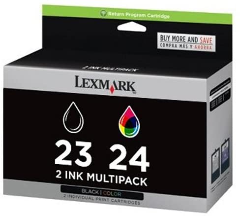 No 23 And No 24 Ink Cartridge Black And Colour Combo-pack Return Program, Multipack Black & Tri-Colour